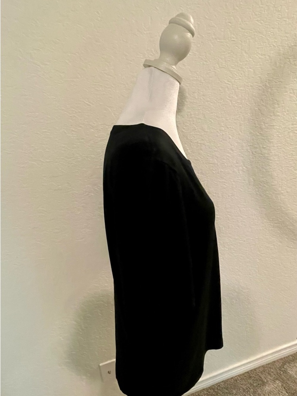 YSL Black Rhinestone Logo Top - Picture 7 of 15